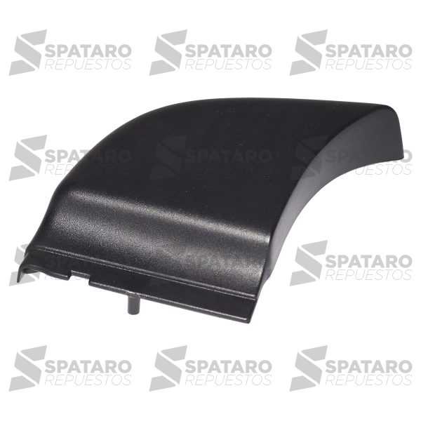 PISADERA PARAGOLPE TRASERO IZQ TOYOTA HILUX 2005-2015 SRV CROMADO - Imagen 1