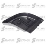 PISADERA PARAGOLPE TRASERO IZQ TOYOTA HILUX 2005-2015 SRV CROMADO - Imagen 2