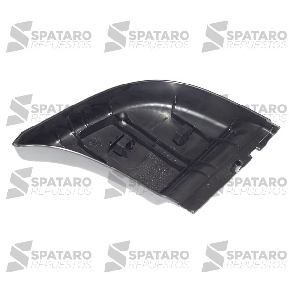 PISADERA PARAGOLPE TRASERO IZQ TOYOTA HILUX 2005-2015 SRV CROMADO - Imagen 2