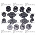 KIT DE TACOS DE CABINA TOYOTA HILUX 2005-2015 CABINA DOBLE