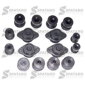 KIT DE TACOS DE CABINA TOYOTA HILUX 2005-2015 CABINA DOBLE