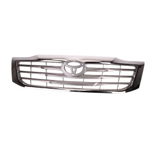 PARRILLA DE FRENTE HILUX 2012-2015 C/D GRIS COMPLETA SIN LOGO Tailandia