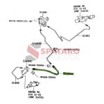 FLEXIBLE EMBRAGUE HILUX-SW4 2005-2015 VIGO Original - Imagen 5