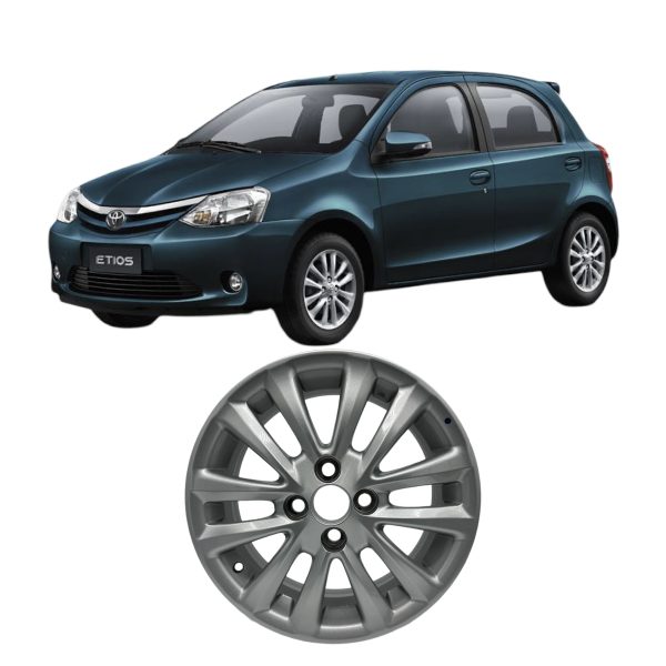 ***LIQUIDACION*** LLANTA TOYOTA ETIOS 2013-2015 DE ALEACION 15X5 ORIGINAL - Imagen 4