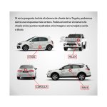 EMBLEMA "SRX" HILUX 2016-2023 REVO ORIGINAL - Imagen 2