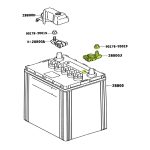 TERMINAL NEGATIVO BATERIA HILUX-SW4 2005-2025  SPT - Imagen 5