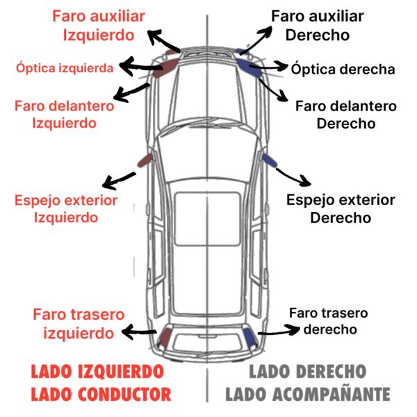 FARO TRASERO HILUX 1979-1982 IZQUIERDO NEGRO COMPLETO TYC TAILANDIA - Imagen 5