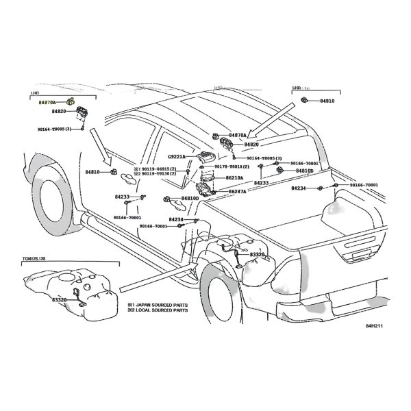 CONTROL DE ESPEJO APOYABRAZO HILUX-SW4 2016-2025 **PARA REBATIR** REVO SPT - Imagen 5