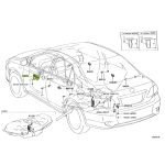 CONJUNTO TECLA LEVANTA CRISTAL COROLLA 2008-2013 DELANTERA IZQ (15 pines) SPT - Imagen 5
