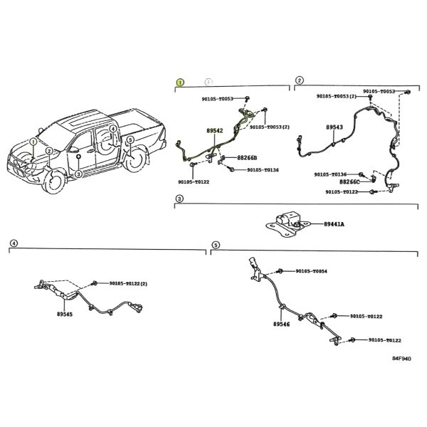SENSOR DE ABS HILUX 2016-2024 DELANTERO DERECHO REVO Tailandia - Imagen 5