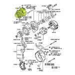 ALTERNADOR TOYOTA HILUX 1992-2001 2.8- 3L CON DEPRESOR - Imagen 5