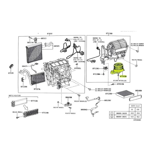 MOTOR CALEFACCION HILUX 2016-2022 REVO SPT - Imagen 6