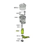 BOMBA DE NAFTA COROLLA 1.8 16V 1997-2005 SPT - Imagen 7