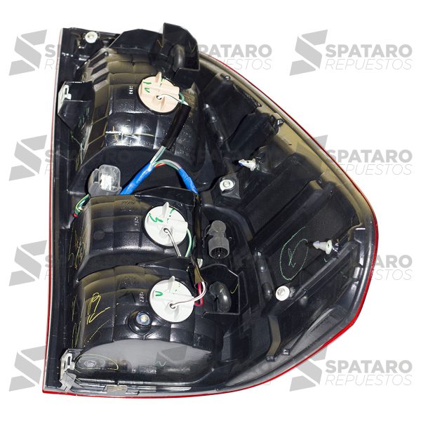 FARO TRASERO IZQUIERDO TOYOTA HILUX 2016-2020 KOITO CON LAMPARAS - Imagen 4