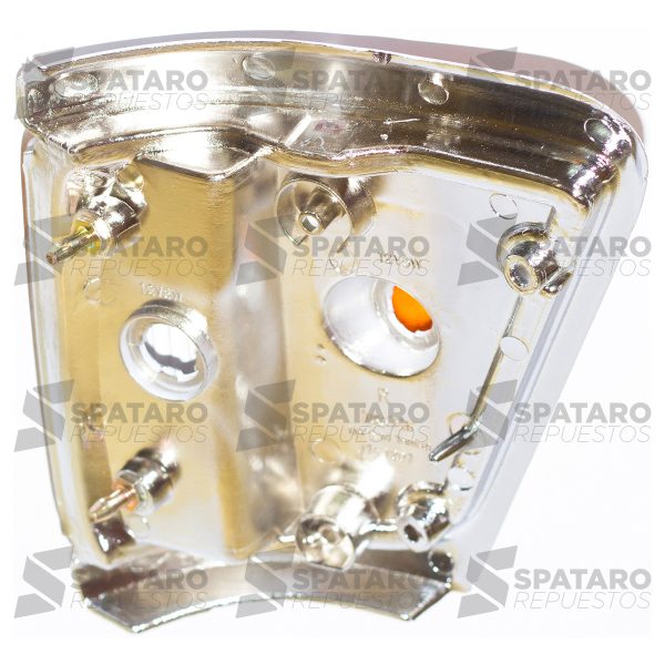 FARO POSICION HILUX 1994-2001 3L 4X4 MARCO CROMADO DERECHO Taiwan - Imagen 2