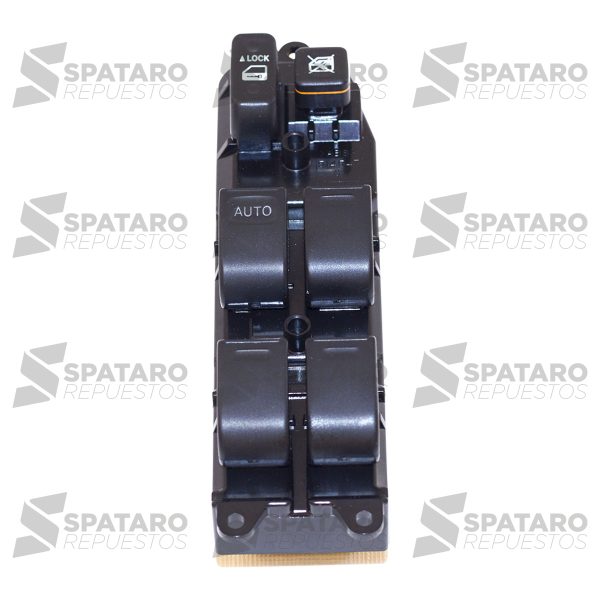 CONJUNTO TECLA LEVANTA CRISTAL HILUX 2005-2015 DELANTERA IZQ BLANCA(18 pines) - Imagen 2