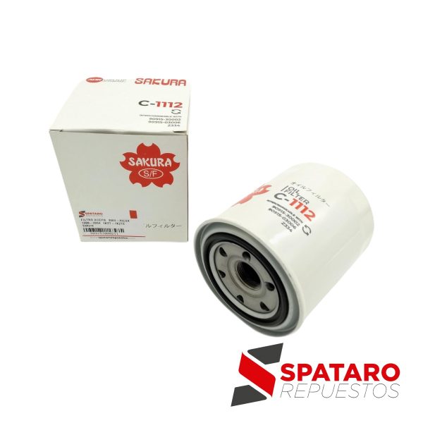 FILTRO DE ACEITE  SW4-HILUX 1998-2004  1KZT-1KZTE  Sakura - Imagen 1