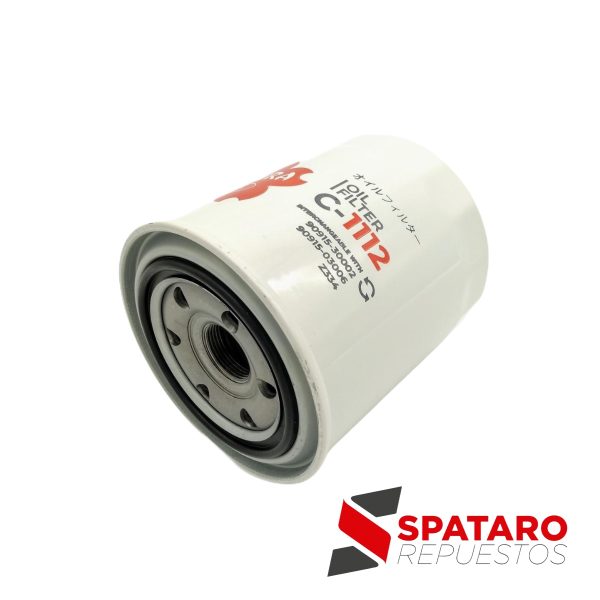 FILTRO DE ACEITE  SW4-HILUX 1998-2004  1KZT-1KZTE  Sakura - Imagen 2