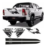 CALCO JUEGO DE FRANJAS HILUX 2016-2020 REVO LIMITED