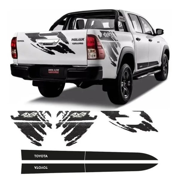 CALCO JUEGO DE FRANJAS HILUX 2016-2020 REVO LIMITED - Imagen 1