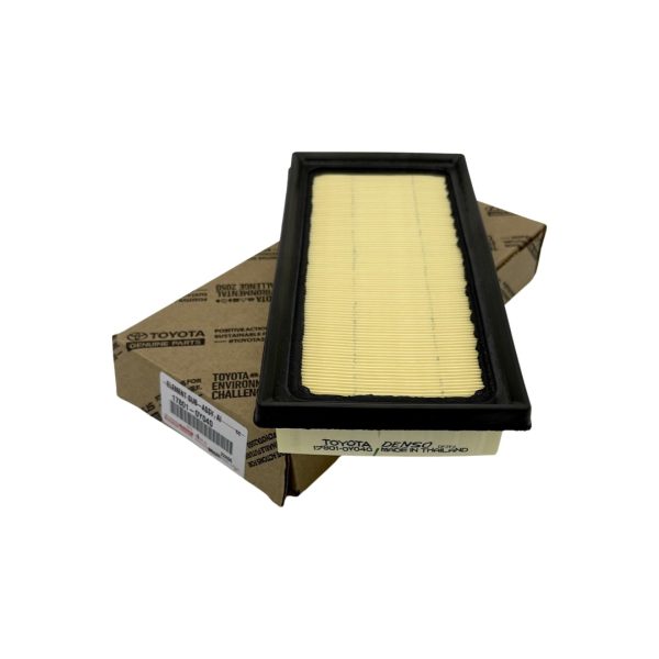 FILTRO DE AIRE ETIOS 2016-2024 VVTI / YARIS (CAJA 6TA/AUTOM)  17801AZG02 ORIGINAL - Imagen 1