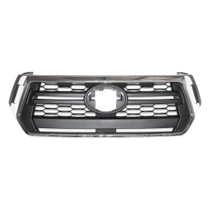 PARRILLA DE FRENTE HILUX 2018-2020 CROMADA COMPLETA *sin LOGO* FPI-Tailandia