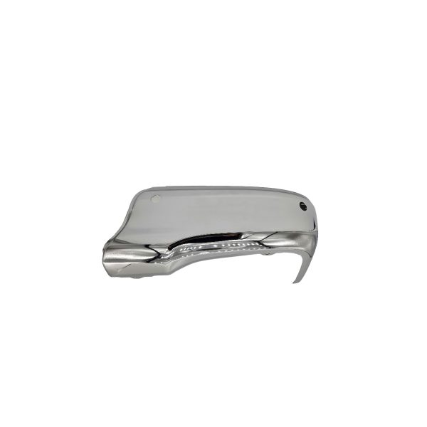 PUNTERA *CROMADA * PARAGOLPE TRASERO HILUX 2021-2026 DERECHO *CON AJUGERO PARA SENSOR* Original - Imagen 2