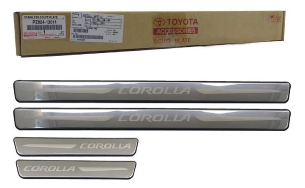 CUBRE ZOCALO TOYOTA COROLLA 2014-2018 ORIGINAL - Imagen 2