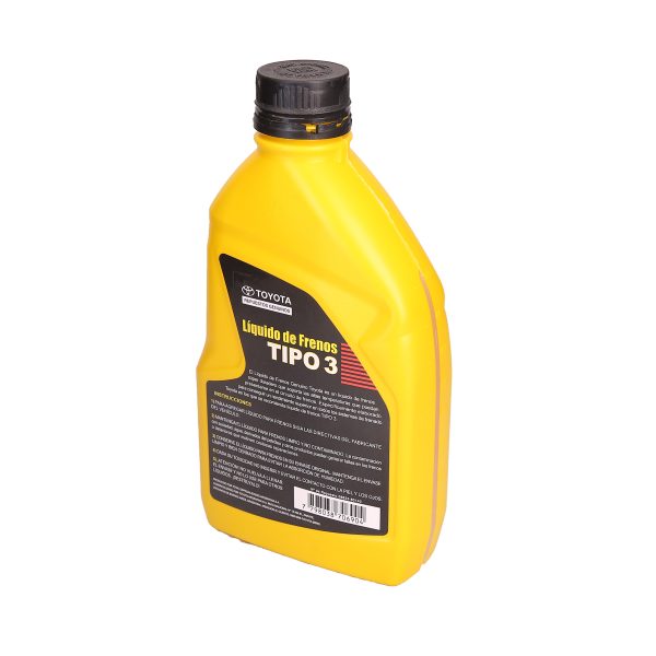 LIQUIDO DE FRENO ORIGINAL TOYOTA X 1 LITRO TIPO 3 - Imagen 2
