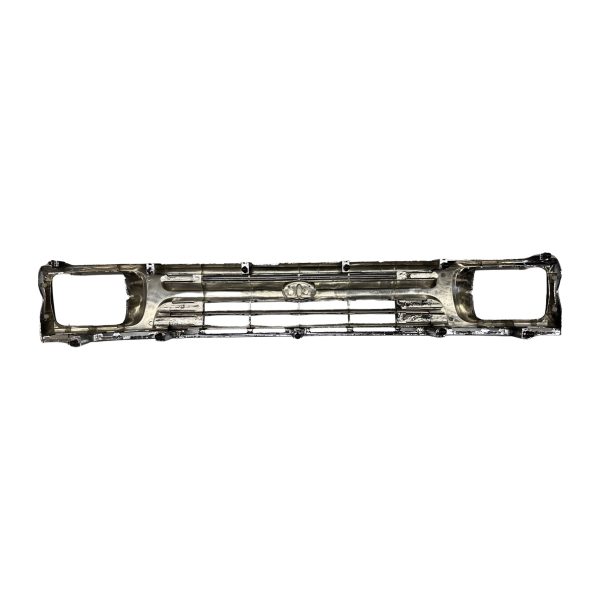 PARRILLA DE FRENTE TOYOTA HILUX 1993-2001 3L 4X2 CROMADA COMPLETA - Imagen 2