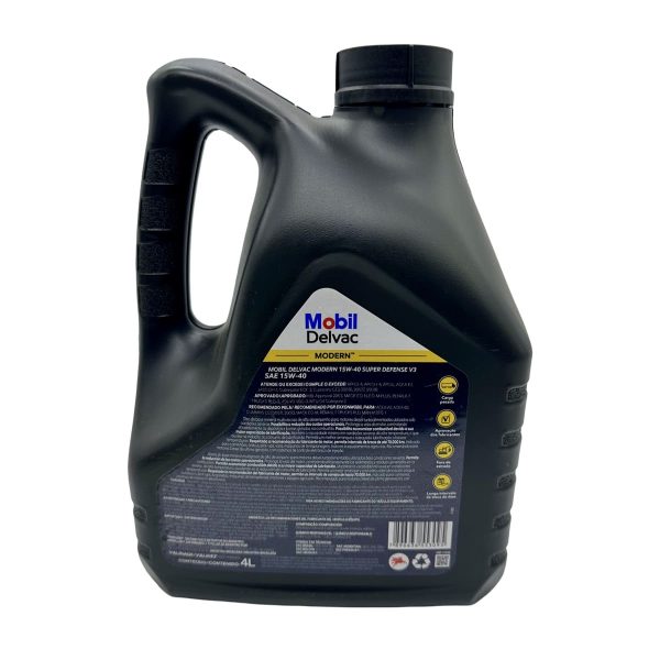 ACEITE MOTOR MOBIL 15W40 MX X 4LTS - Imagen 2