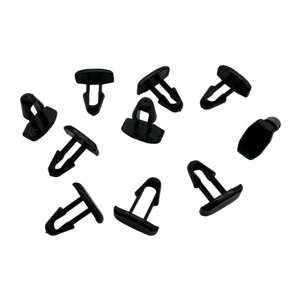 JUEGO X 10 CLIP DE BURLETE CAPOT/TOMA  HILUX - COROLLA Taiwan - Imagen 2