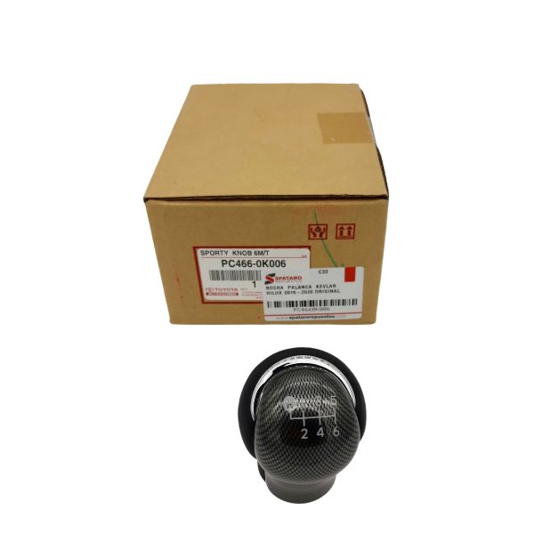 BOCHA  PALANCA CAMBIOS KEVLAR HILUX 2016-2026  Revo Original - Imagen 3