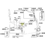BUJE DE PARRILLA INFERIOR  HILUX-SW4 2005-2015 GRANDE Japon - Imagen 3