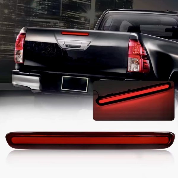 LUZ DE STOP FARO PORTON HILUX 2016-2025 ROJO FAL - Imagen 3