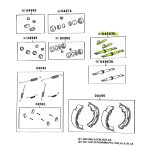 JUEGO REGISTROS FRENOS HILUX 2005-2024 //SW4 2005-2015 SPT - Imagen 3