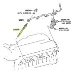 JUEGO 4 BUJIAS DE PRECALENTAMIENTO HILUX-SW4 2016-2026 REVO MASUMA - Imagen 3