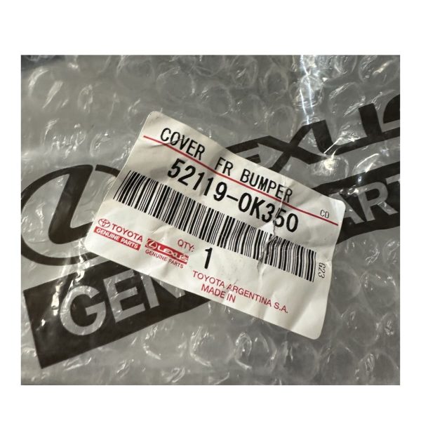 ***LIQUIDACION*** PARAGOLPE DELANTERO  HILUX 2009-2011 SIN FENDER Original - Imagen 3