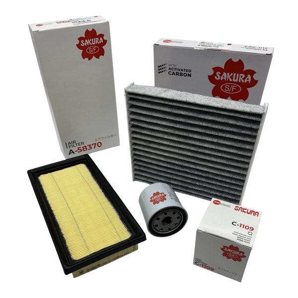 KIT DE FILTROS TOYOTA YARIS 2019-2026 SAKURA - Imagen 3
