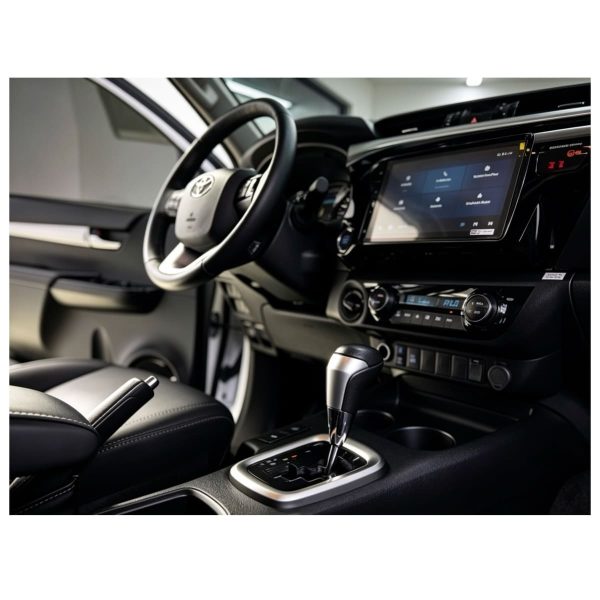 BOCHA PALANCA DE CAMBIOS HILUX 2016-2026 AUTOMATICA / SW4 2016-2026 NEGRA SPT - Imagen 4