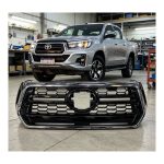 PARRILLA DE FRENTE HILUX 2018-2020 CROMADA COMPLETA *sin LOGO* FPI-Tailandia - Imagen 4