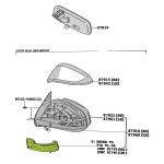 FARO DE GIRO DE ESPEJO HILUX 2016-2024 IZQUIERDO SPT - Imagen 5