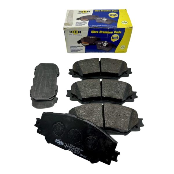 ***LIQUIDACION*** JUEGO DE PASTILLAS DE FRENO DELANTERAS RAV4 2005-2017 Icer - Imagen 1
