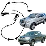 SENSOR DE ABS DELANTERO HILUX 2005-2012/SW4 2005-2011 CON CABLE DERECHO SPT