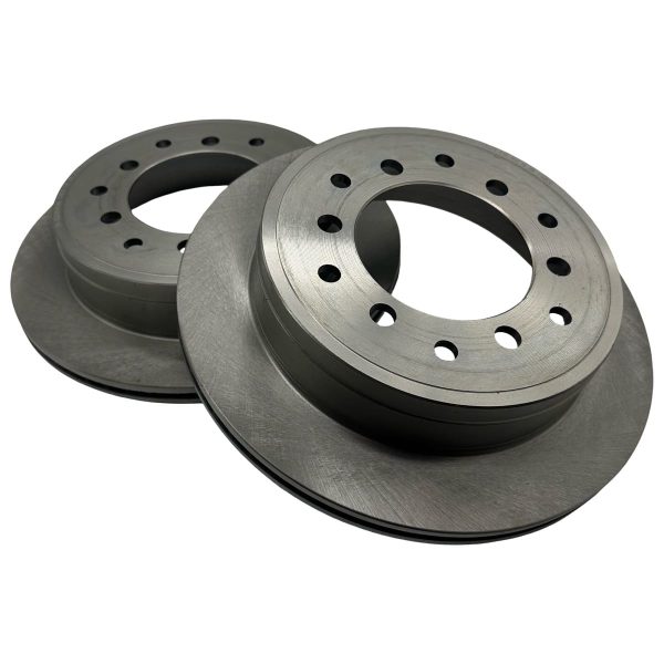 JUEGO DE DISCO DE FRENO TRASEROS SW4 2016-2026/ HILUX 2024-2026/ PRADO 2009-2015 TRW - Imagen 1