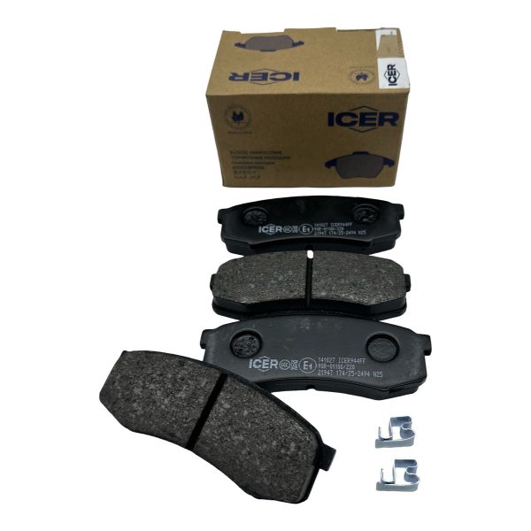 JUEGO DE PASTILLA FRENO TRASERAS SW4 2016-2026 /PRADO ICER - Imagen 2