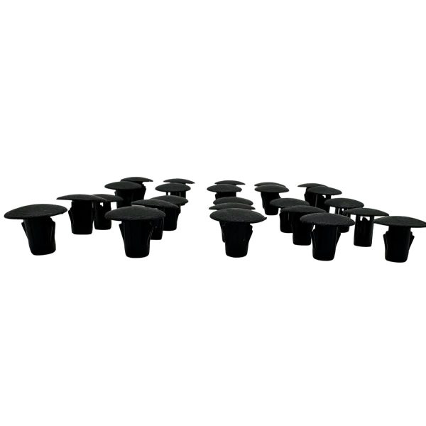 JUEGO X 25 CLIP DE PROTECTOR DE GOMA DE MOTOR HILUX-SW4 2005-2026 SPT - Imagen 3