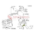 SONDA LAMBDA / SENSOR AIRE COMBUSTIBLE HILUX-SW4 2016-2025 * VERCON CHASIS* - Imagen 4