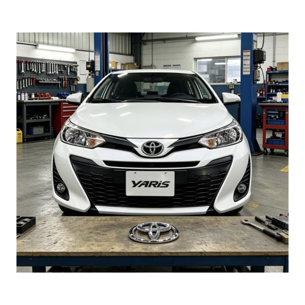 EMBLEMA "LOGO TOYOTA " DE PARRILLA DE FRENTE YARIS 2019-2026 XS-XLS *VER CHASIS* SPT - Imagen 4