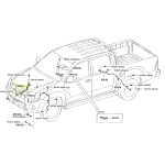 SENSOR DE ABS DELANTERO HILUX 2005-2012/SW4 2005-2011 CON CABLE DERECHO SPT - Imagen 5